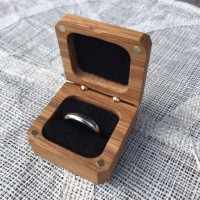 Oak Ring Box - Single